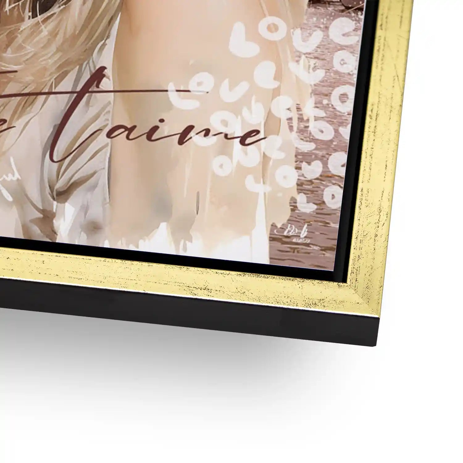 Pop Art Bardot Chanel Aludibond Bild INGALERIE