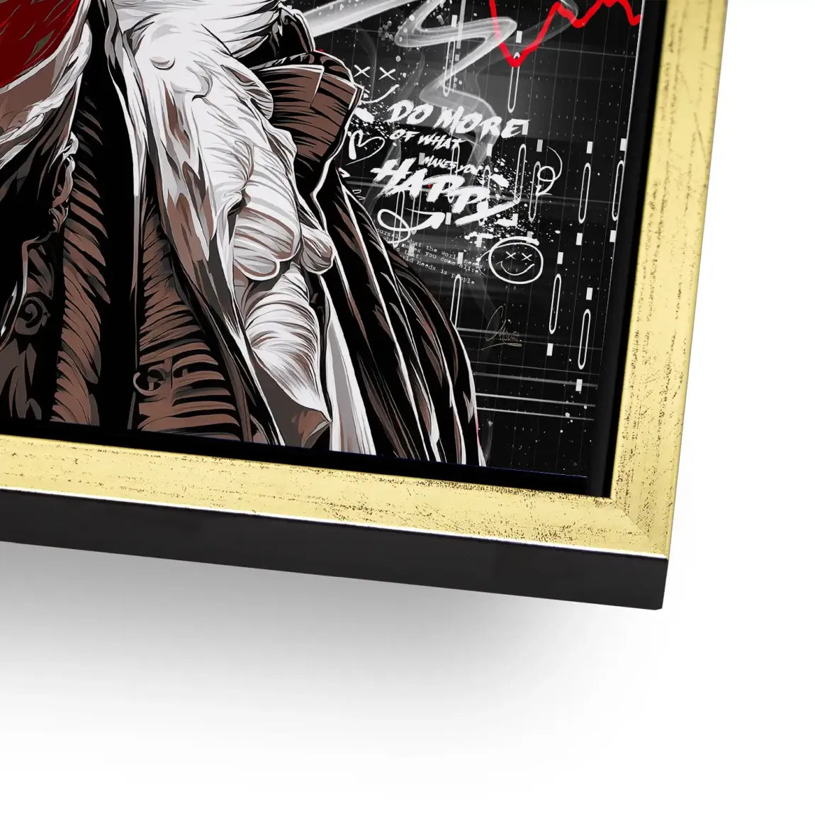 Money Leader Wallstreet Alu Dibond Bild