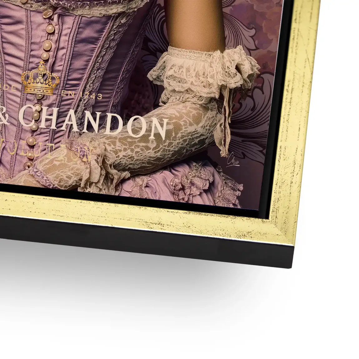 Marie Antoinette Rebell Art Alu Dibond Bild