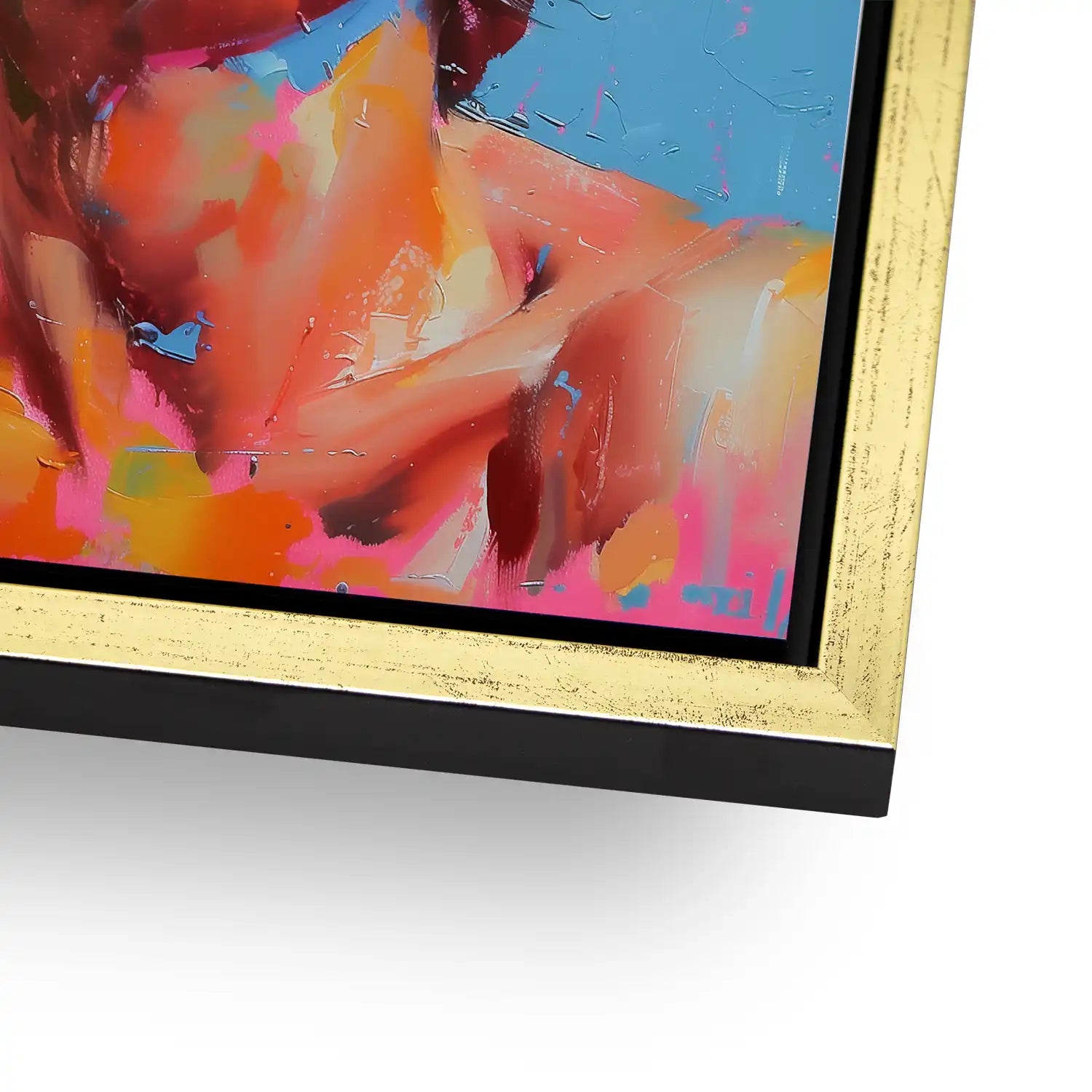 Marilyn Monroe Color Style AluDibond Bild INGALERIE