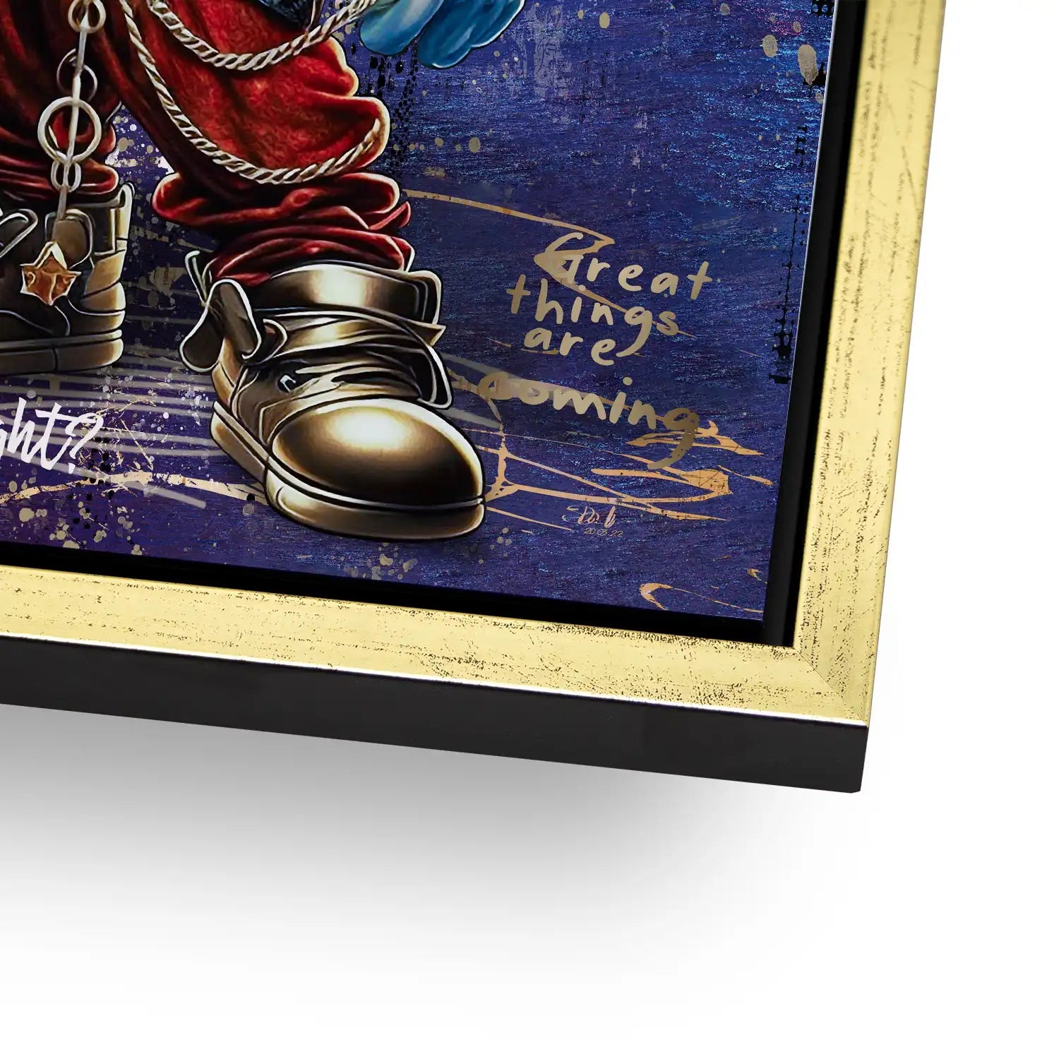 Micky Rockstar AluDibond Bild INGALERIE