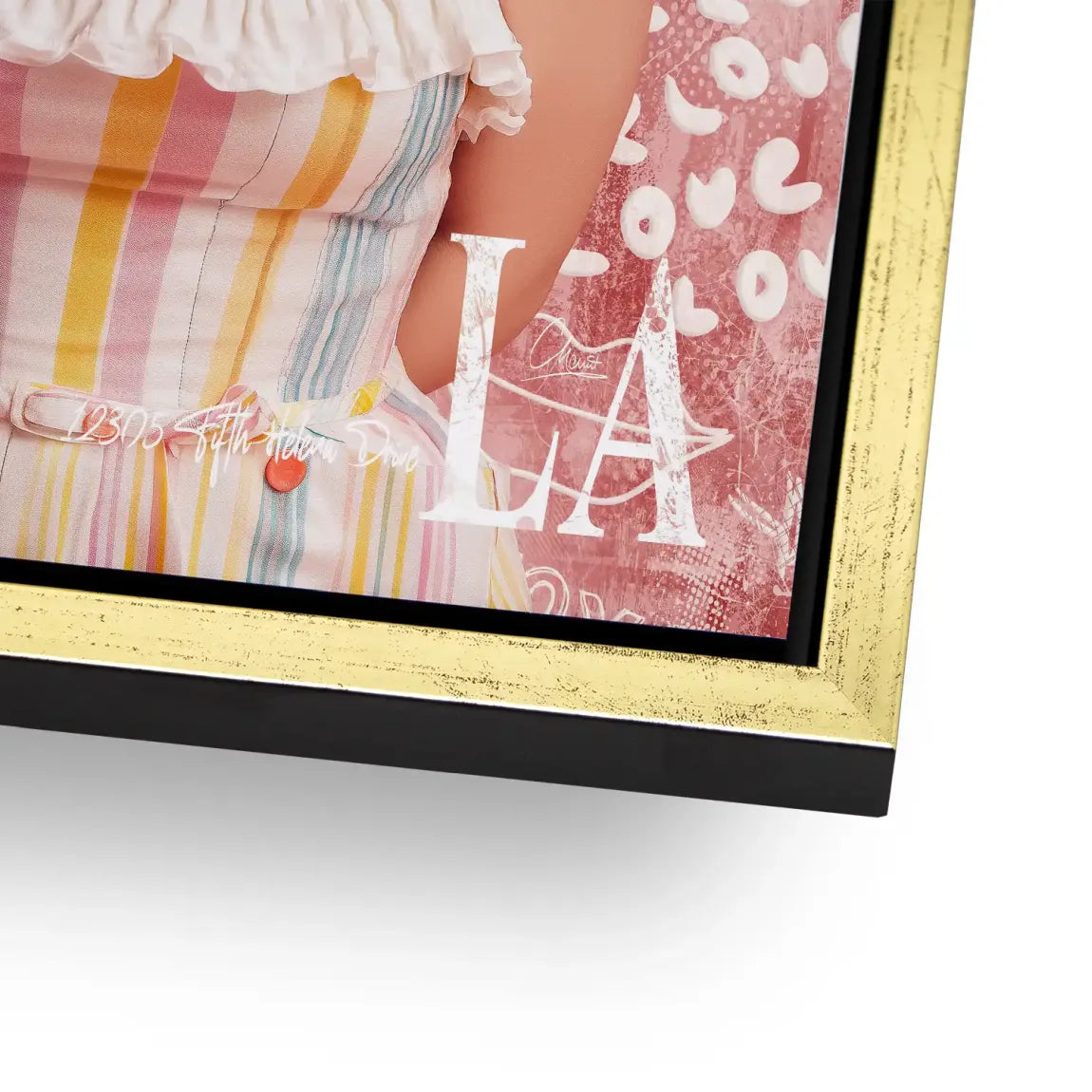 Bubble Pop Hollywood Alu Dibond Bild INGALERIE
