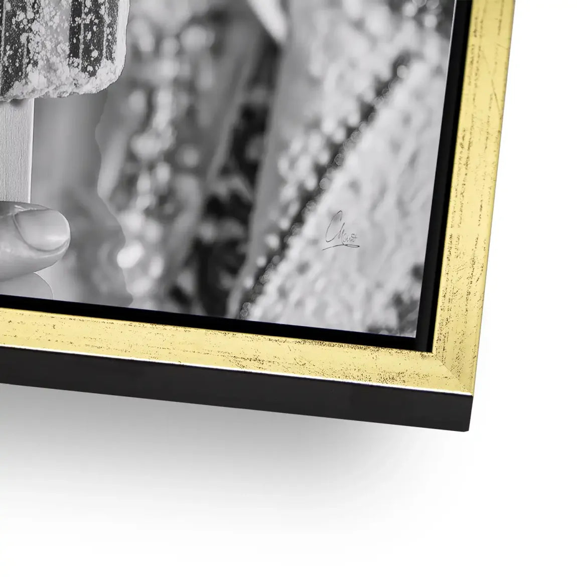 Gucci Ice Noir Alu Dibond Bild