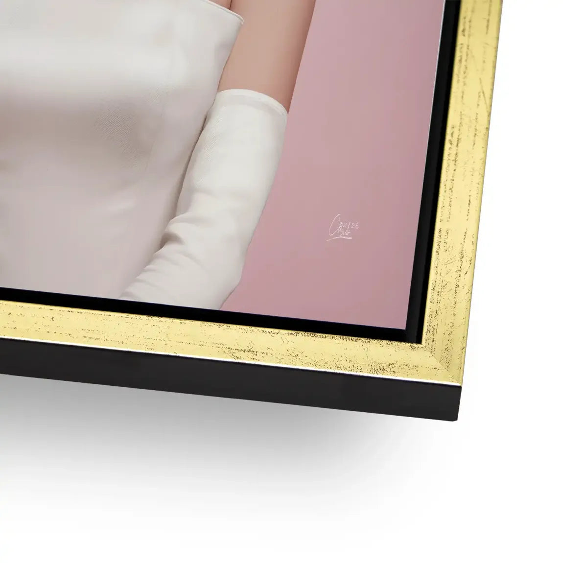 Marilyn Monroe Rosé Alu Dibond Bild