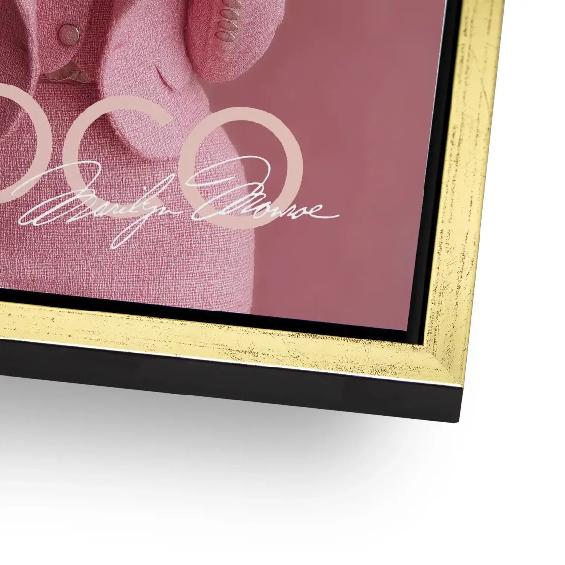 Eleganz in Rosé Monroe Alu Dibond Bild INGALERIE