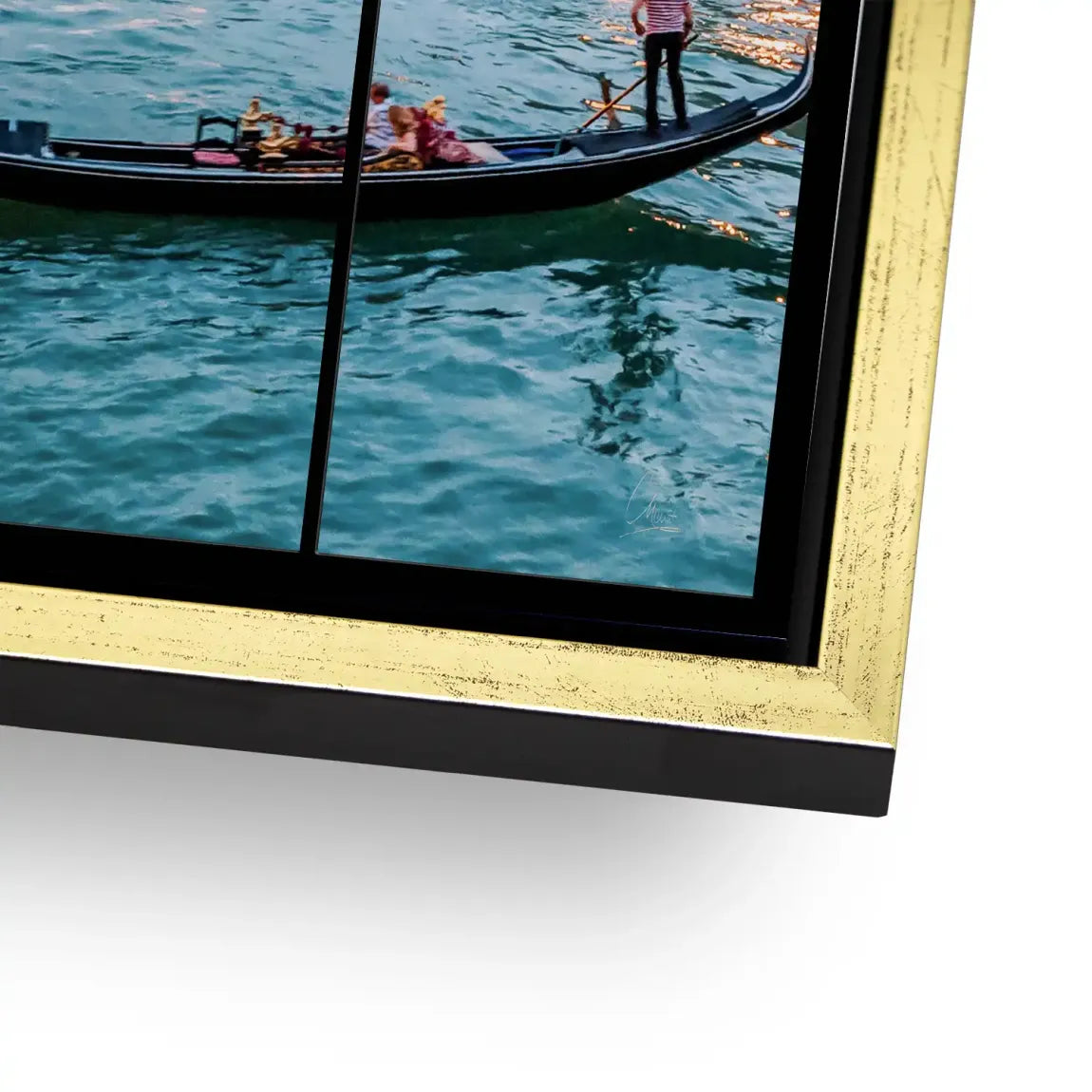 Lichter von Venedig Alu Dibond Bild