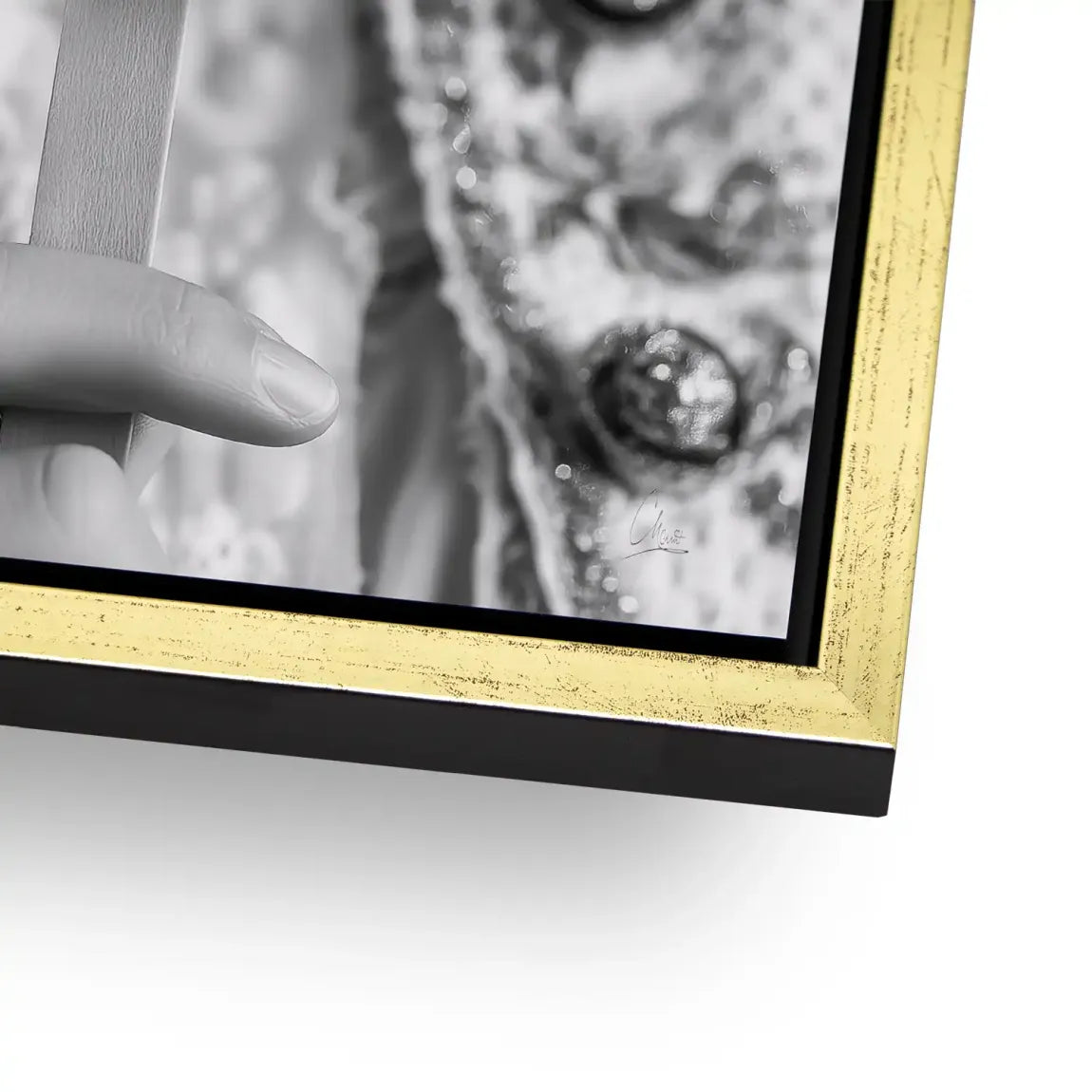 Gucci Ice Couture Noir Alu Dibond Bild
