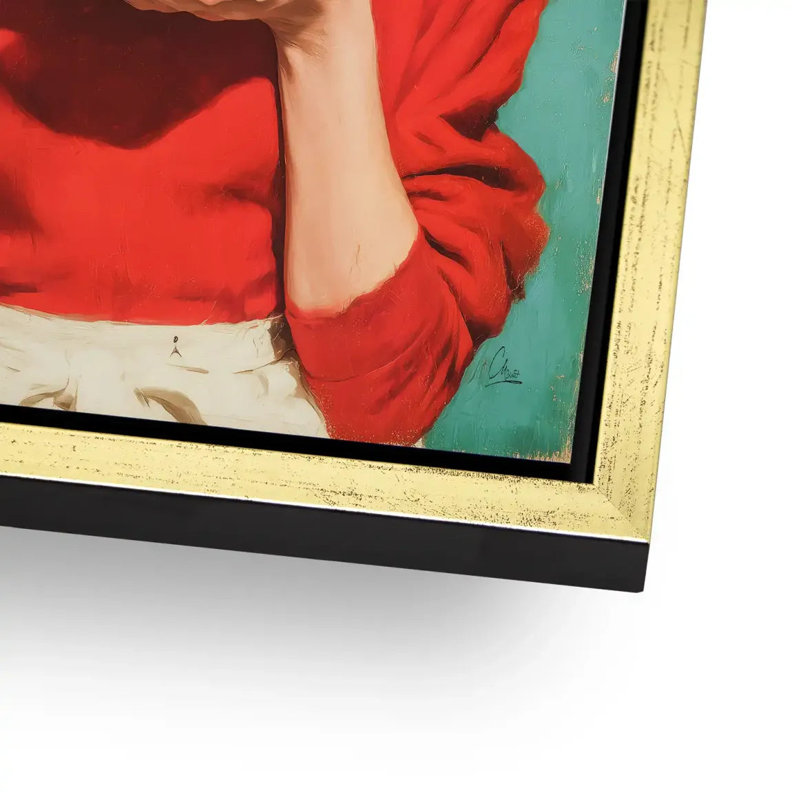 Audrey Hepburn Pasta Moments Alu Dibond Bild