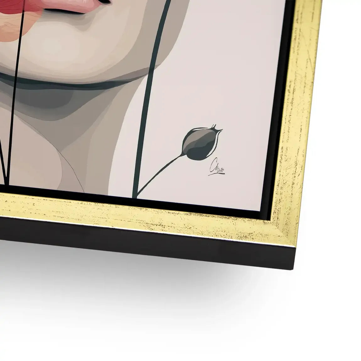 Floral Dream Alu Dibond Bild