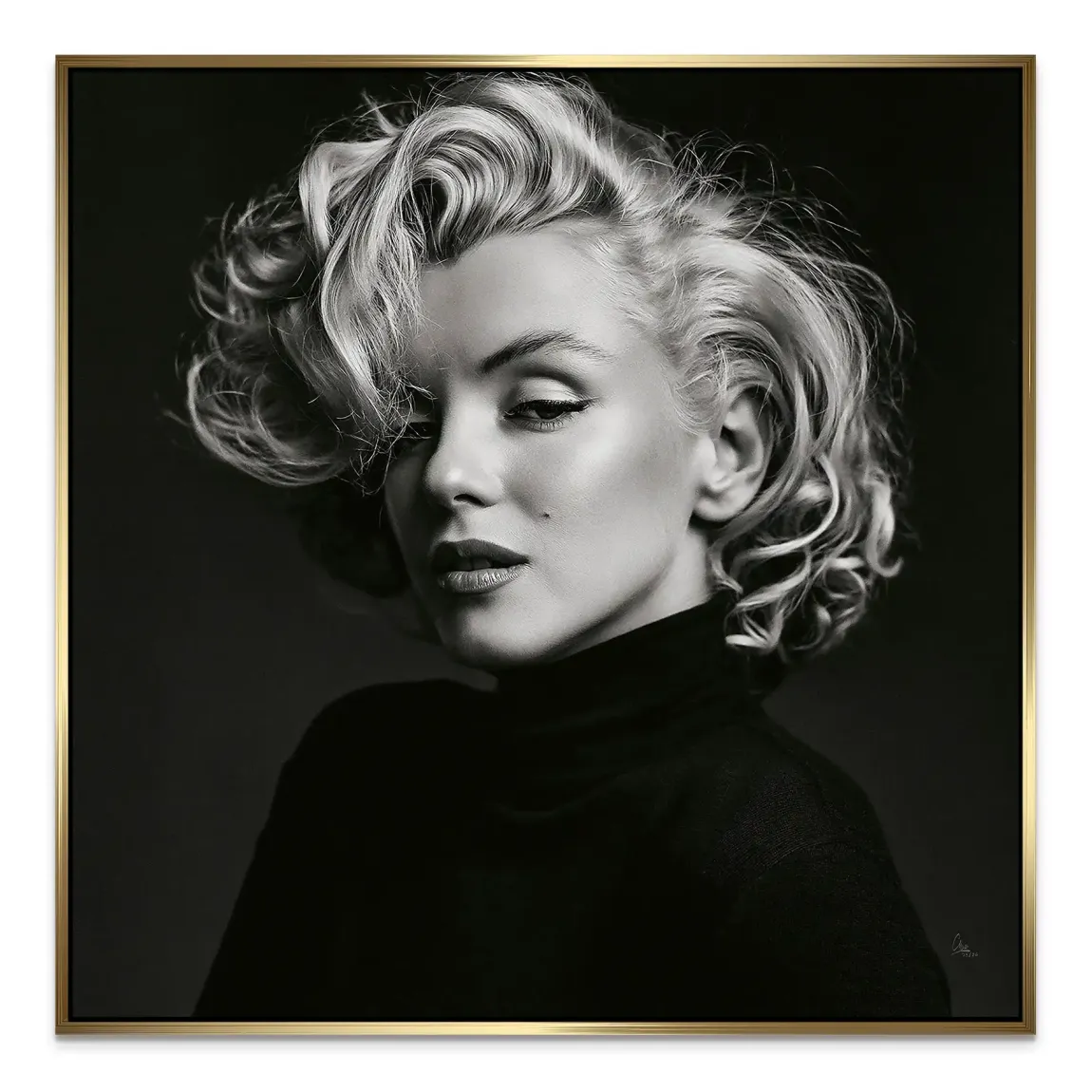 Marilyn Elegance Alu Dibond Wandbild