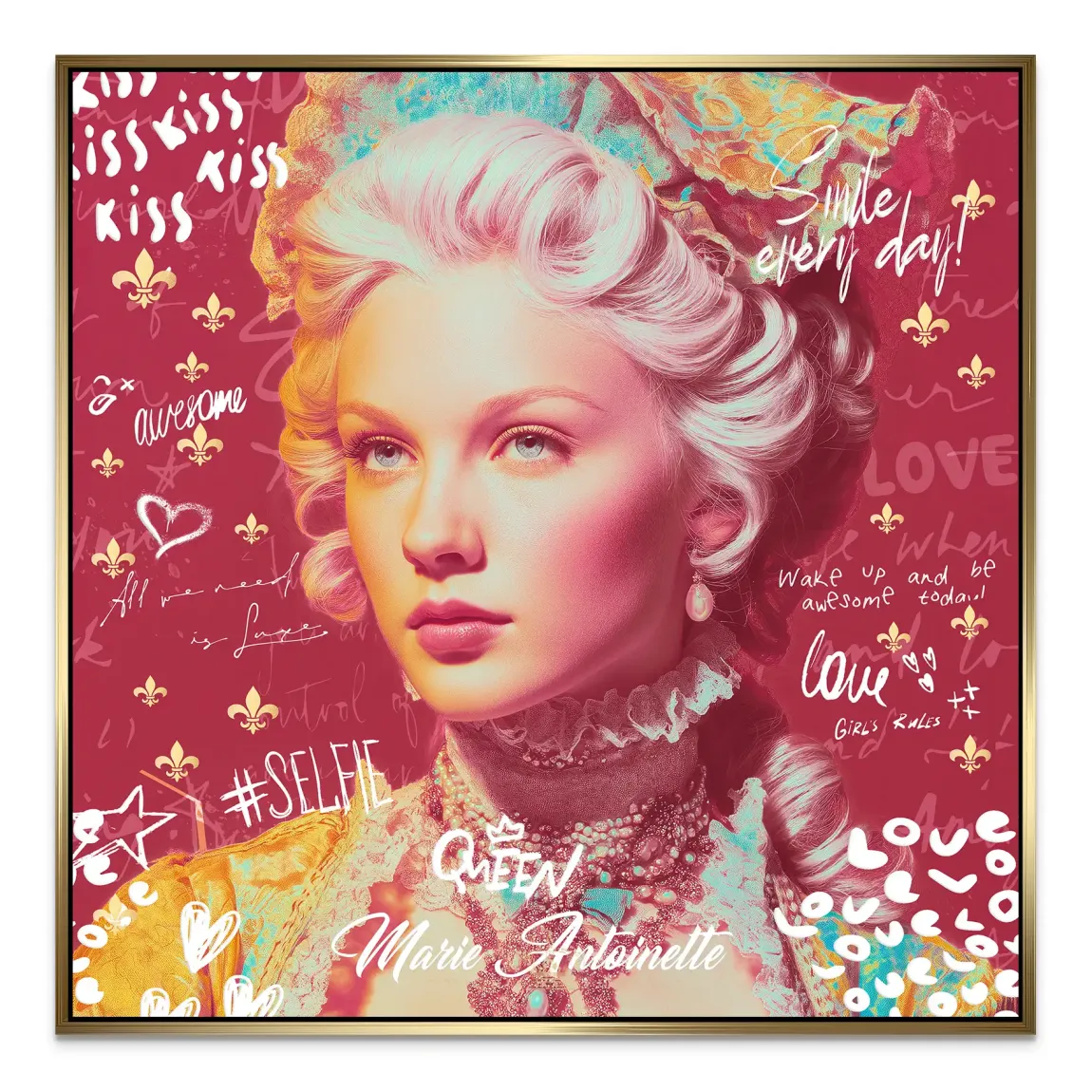 Royal Pop Alu Dibond Bild