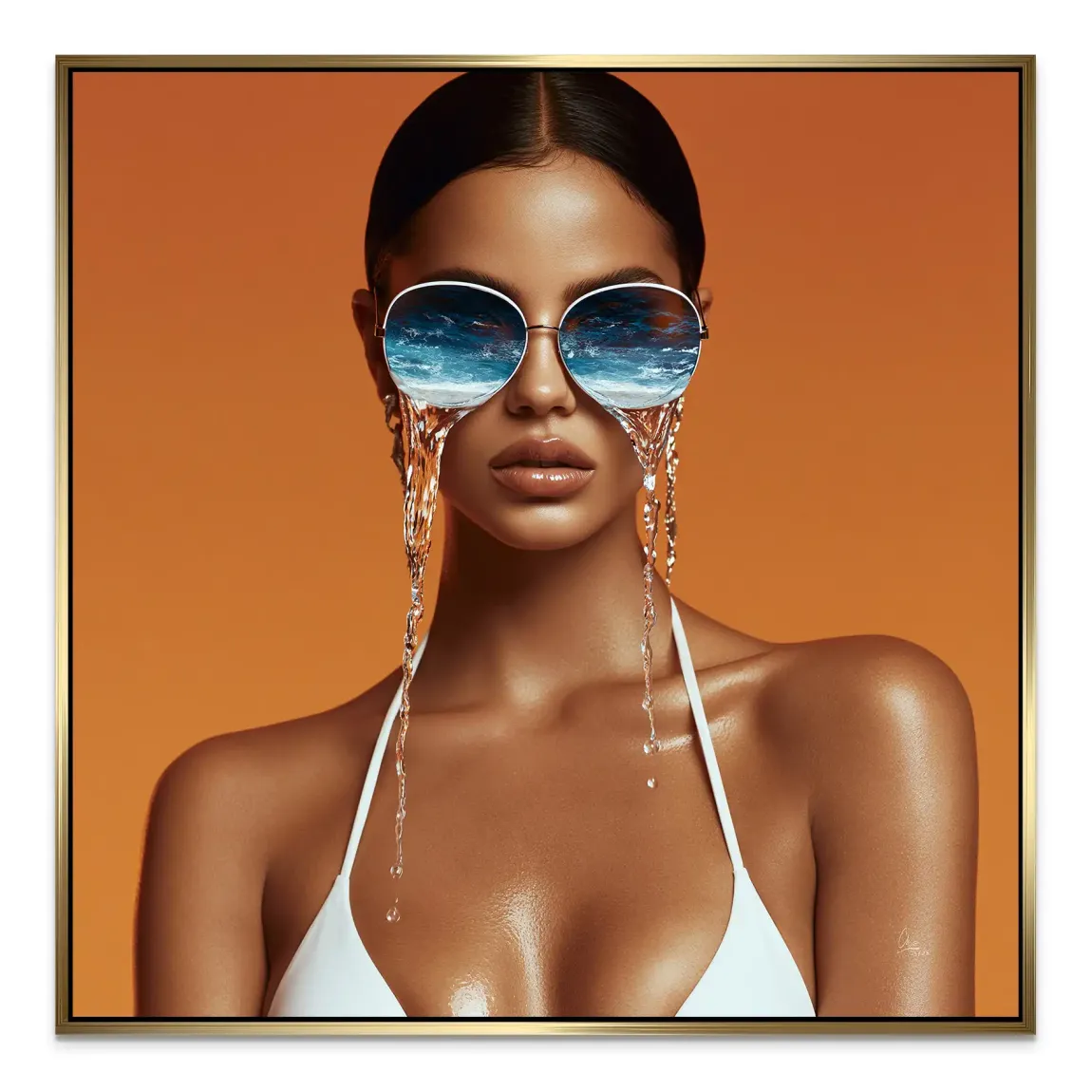 Beauty Ocean Alu Dibond Wandbild