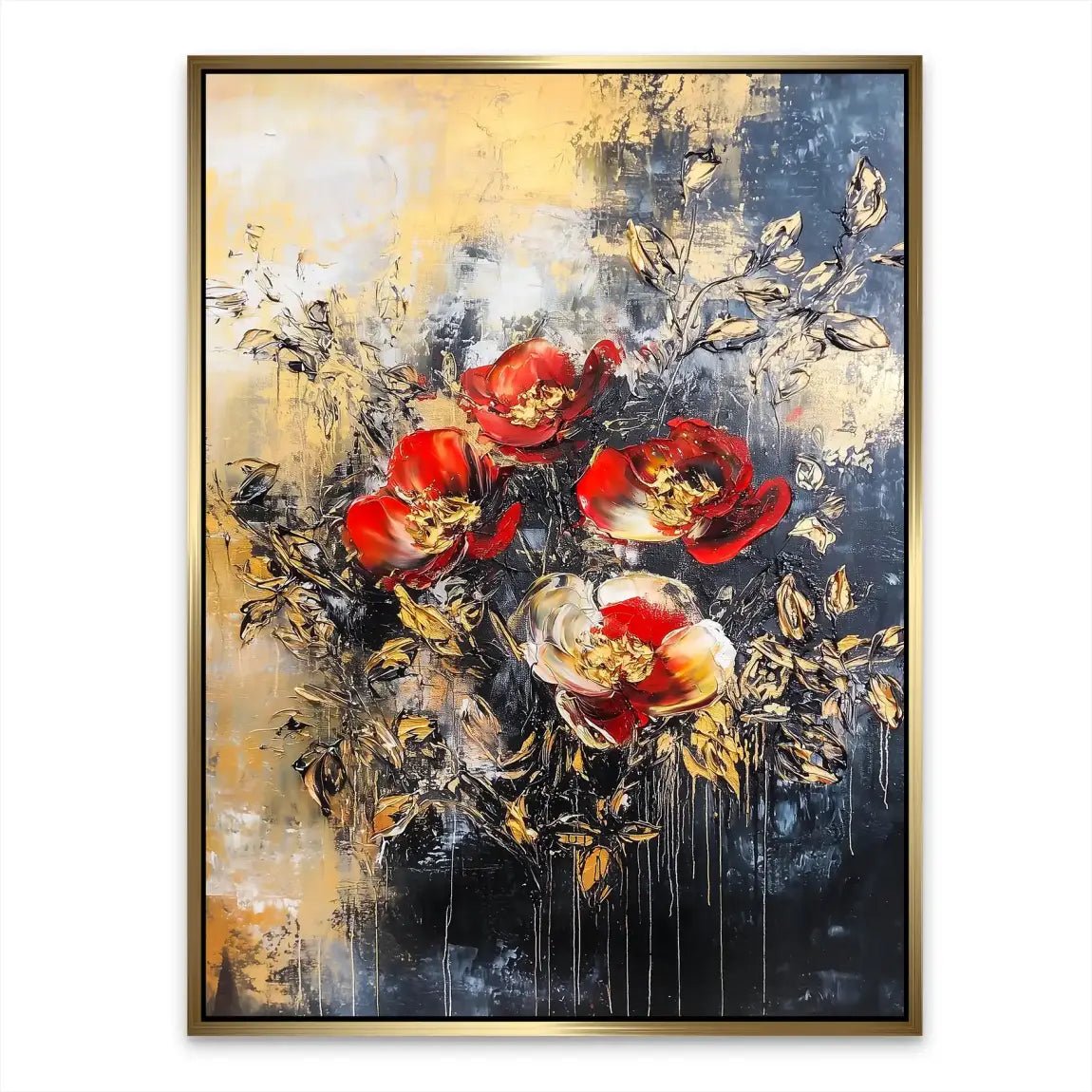 Flower Abstrakt Nr.11 Alu Dibond Bild INGALERIE