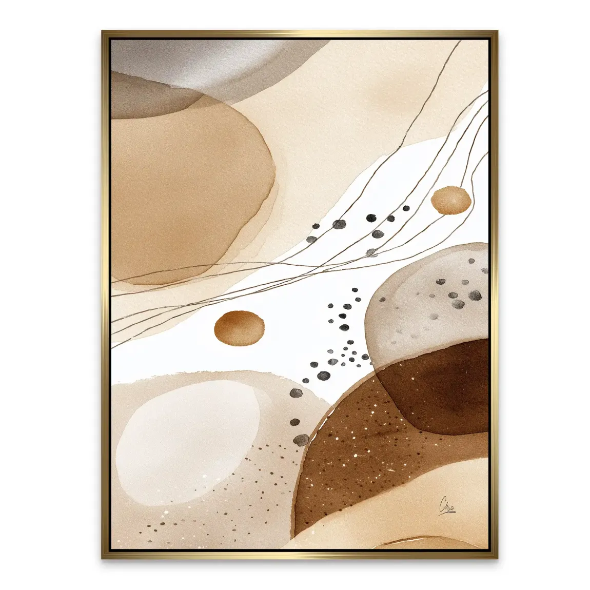 Desert Mirage Alu Dibond Bild