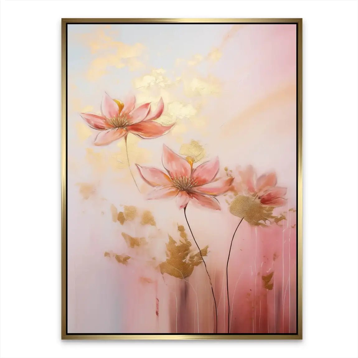 Flower Abstrakt Nr.19 Alu Dibond Bild INGALERIE