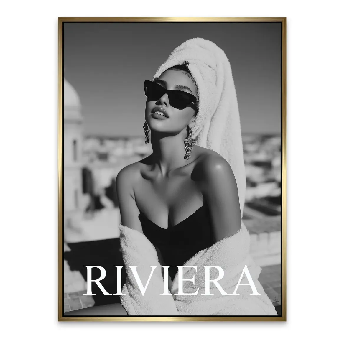 Riviera Glam Alu Dibond Bild