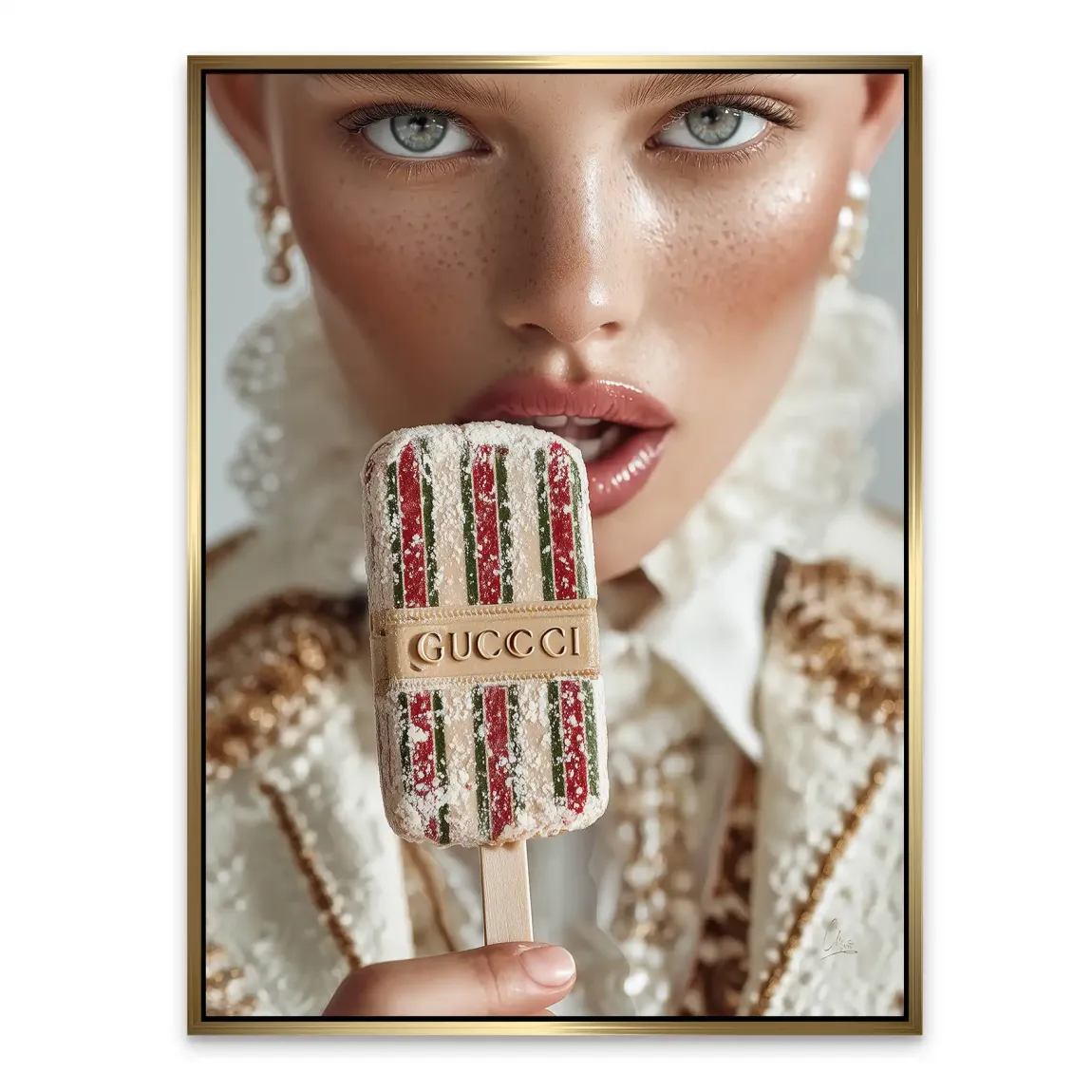 Gucci Ice Dream Alu Dibond Bild