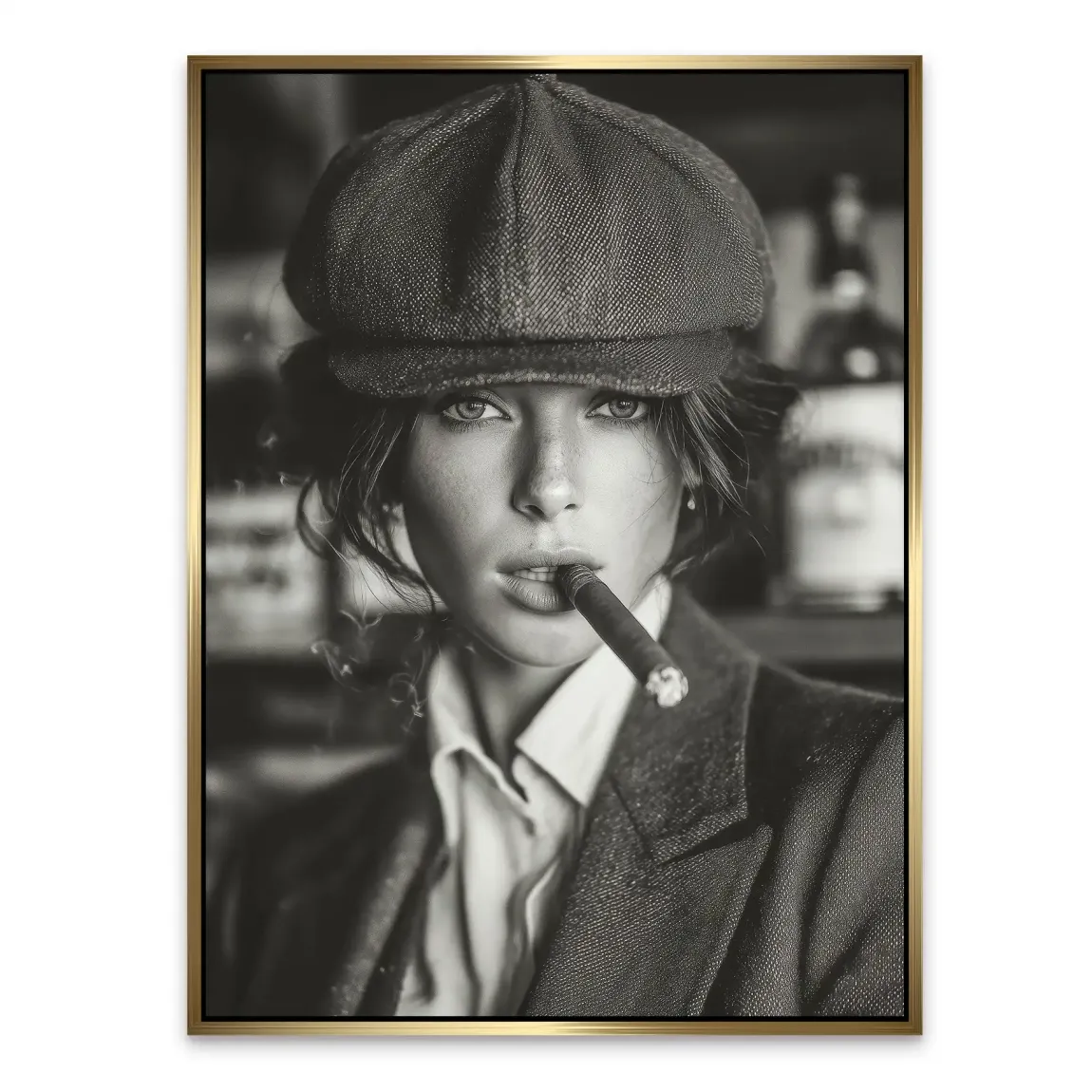 Whispers of Smoke Alu Dibond Bild INGALERIE