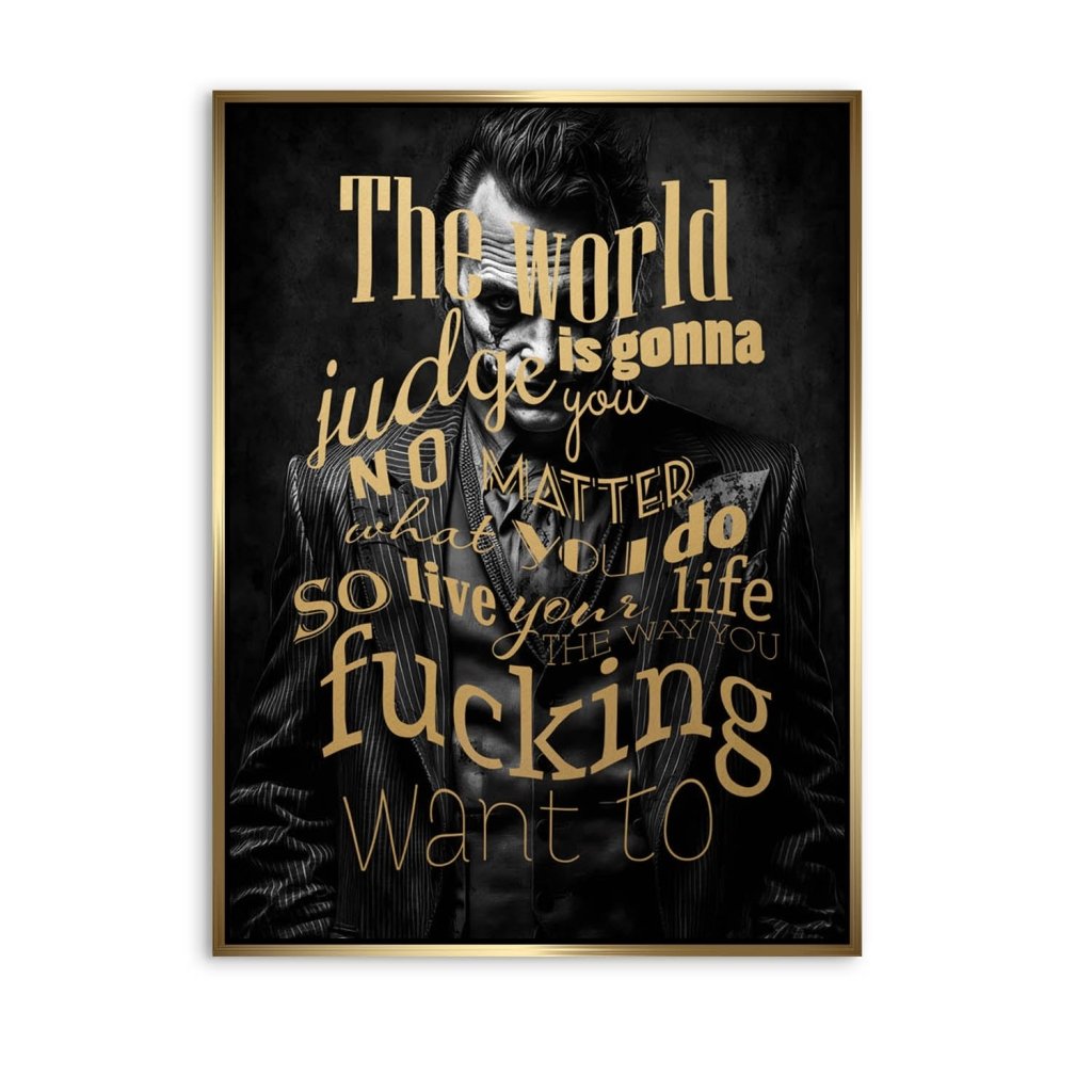 Joker World Lifestyle AluDibond Bild INGALERIE
