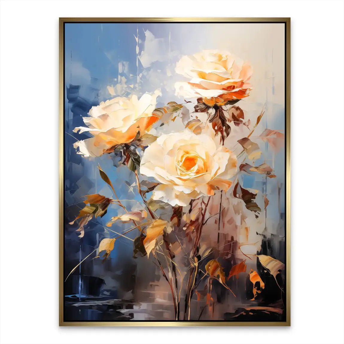 Flower Abstrakt Nr.22 Alu Dibond Bild INGALERIE