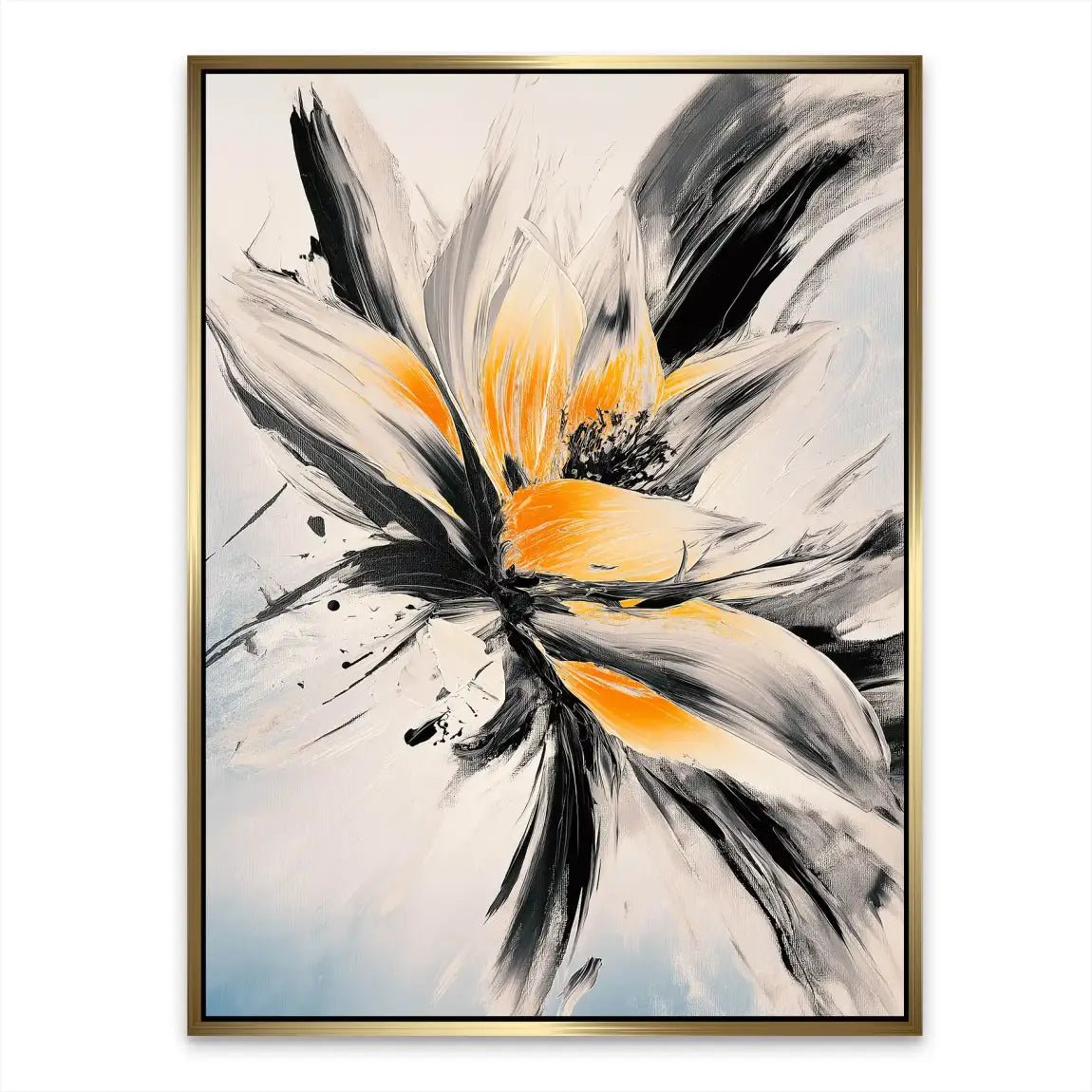 Flower Abstrakt Nr.24 Alu Dibond Bild INGALERIE