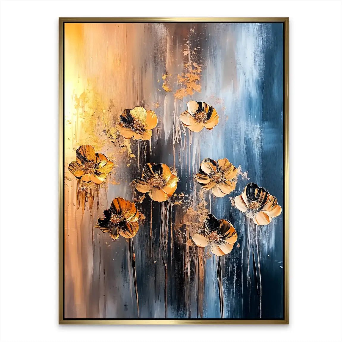 Flower Abstrakt Nr.12 Alu Dibond Bild INGALERIE