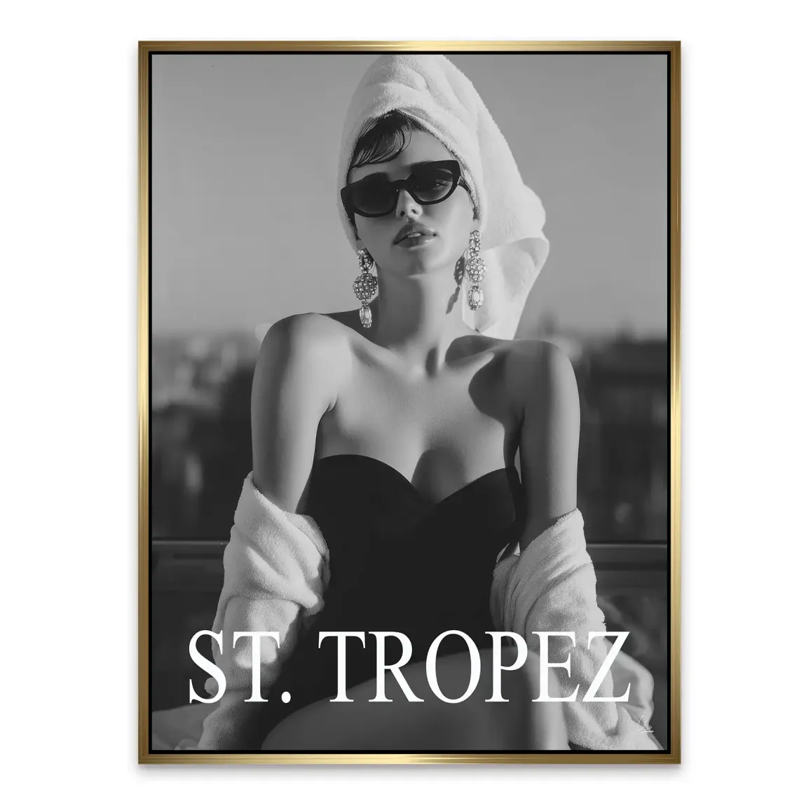 St. Tropez Glam Alu Dibond Bild
