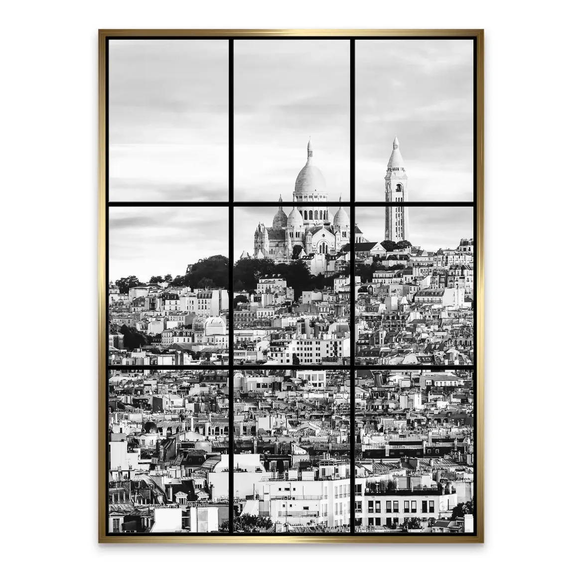Montmartre Paris Alu Dibond Bild