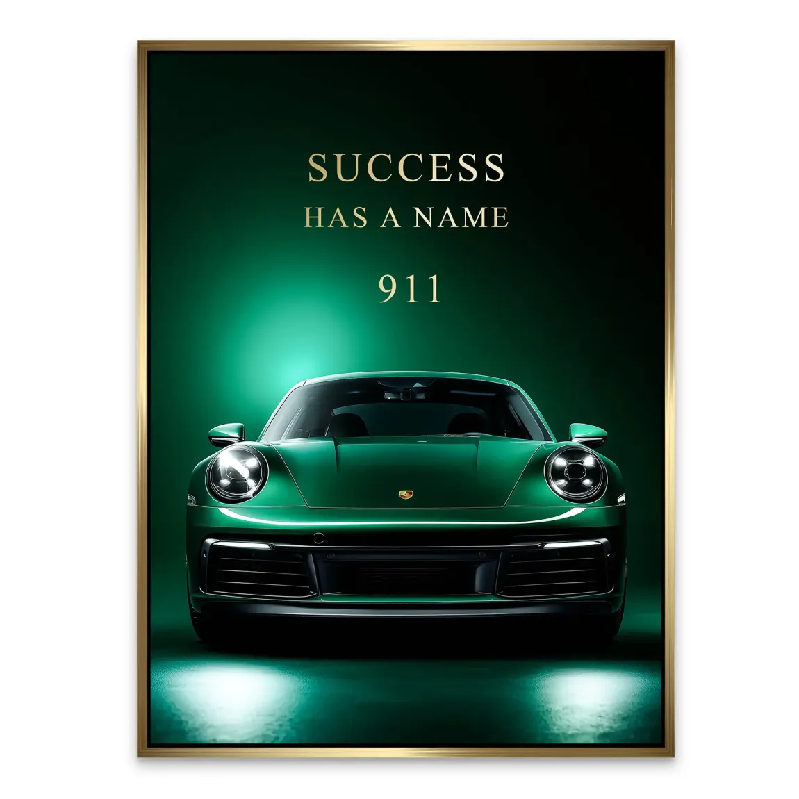 Spirit 911 Porsche Alu Dibond Bild