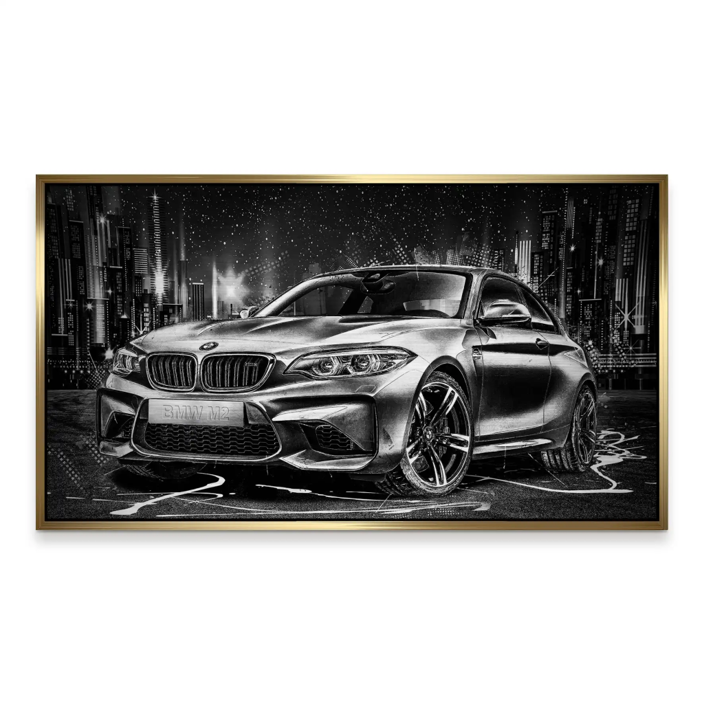 BMW M2 Black Style Alu Gebürstet Bild INGALERIE