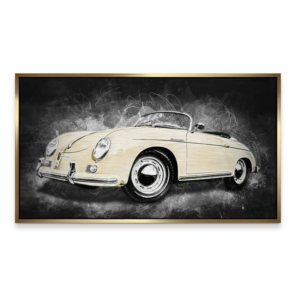 Ivory Elegance – Porsche Speedster 365 Alu gebürstet Bild INGALERIE