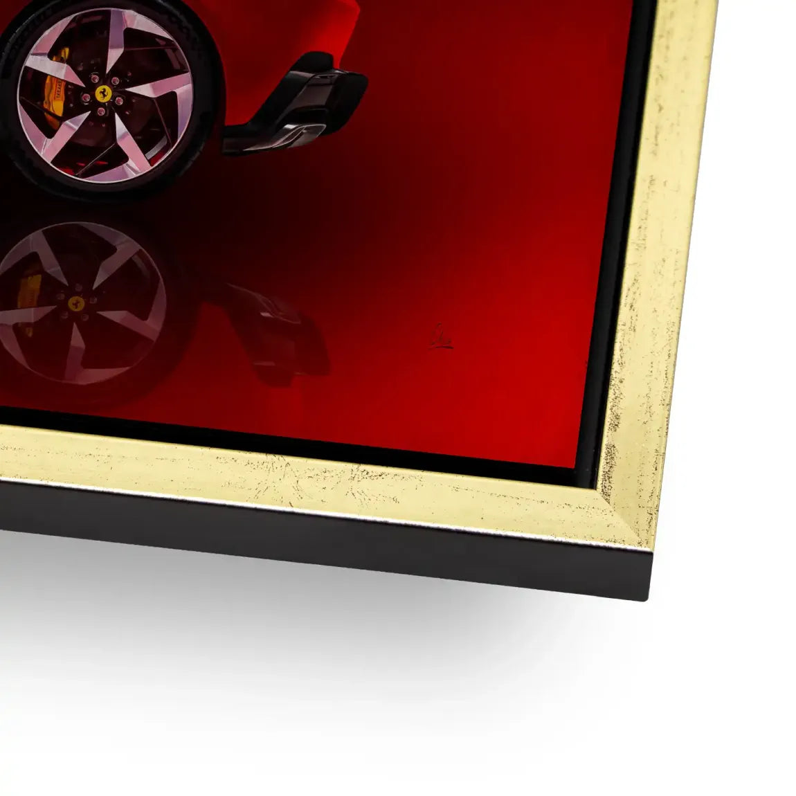 Ferrari Prestige Art Alu Gebürstet