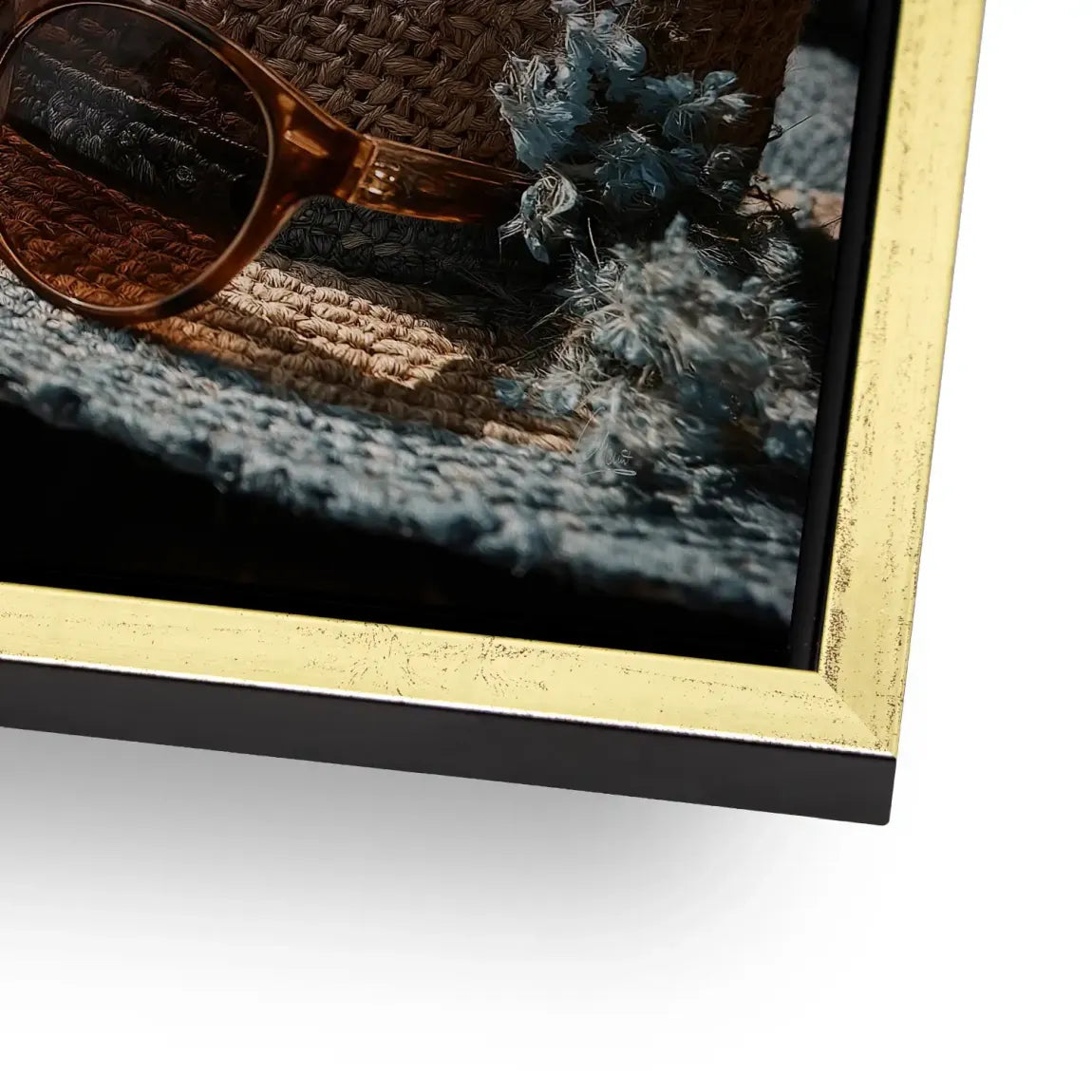 Blue Moments Alu Gebürstet