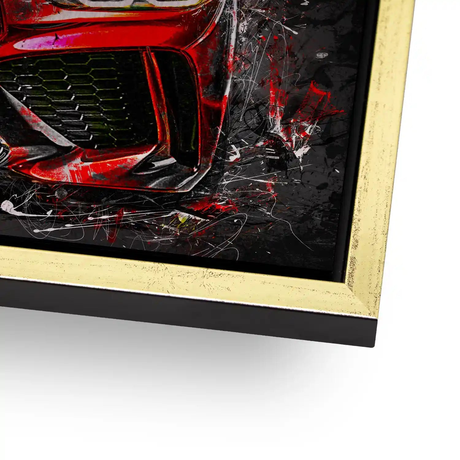 BMW M4 Abstrakt Style Alu Gebürstet INGALERIE