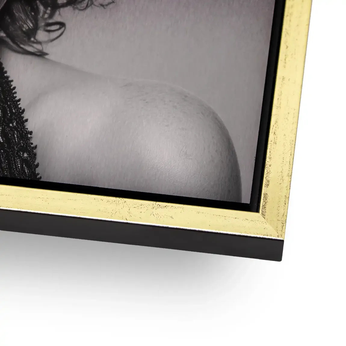 Marilyn Silent Secret Black Alu Gebürstet