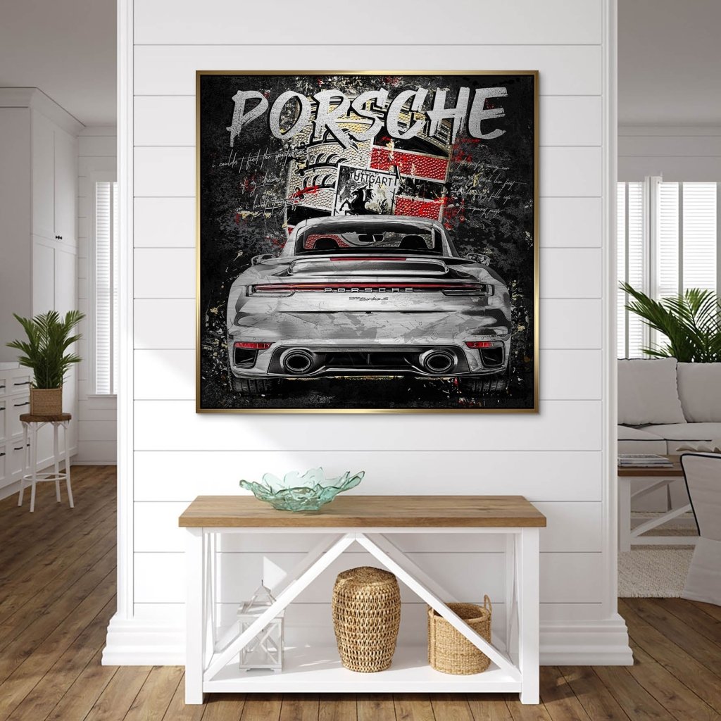 Shadowline Porsche Turbo Alu gebürstet Bild INGALERIE