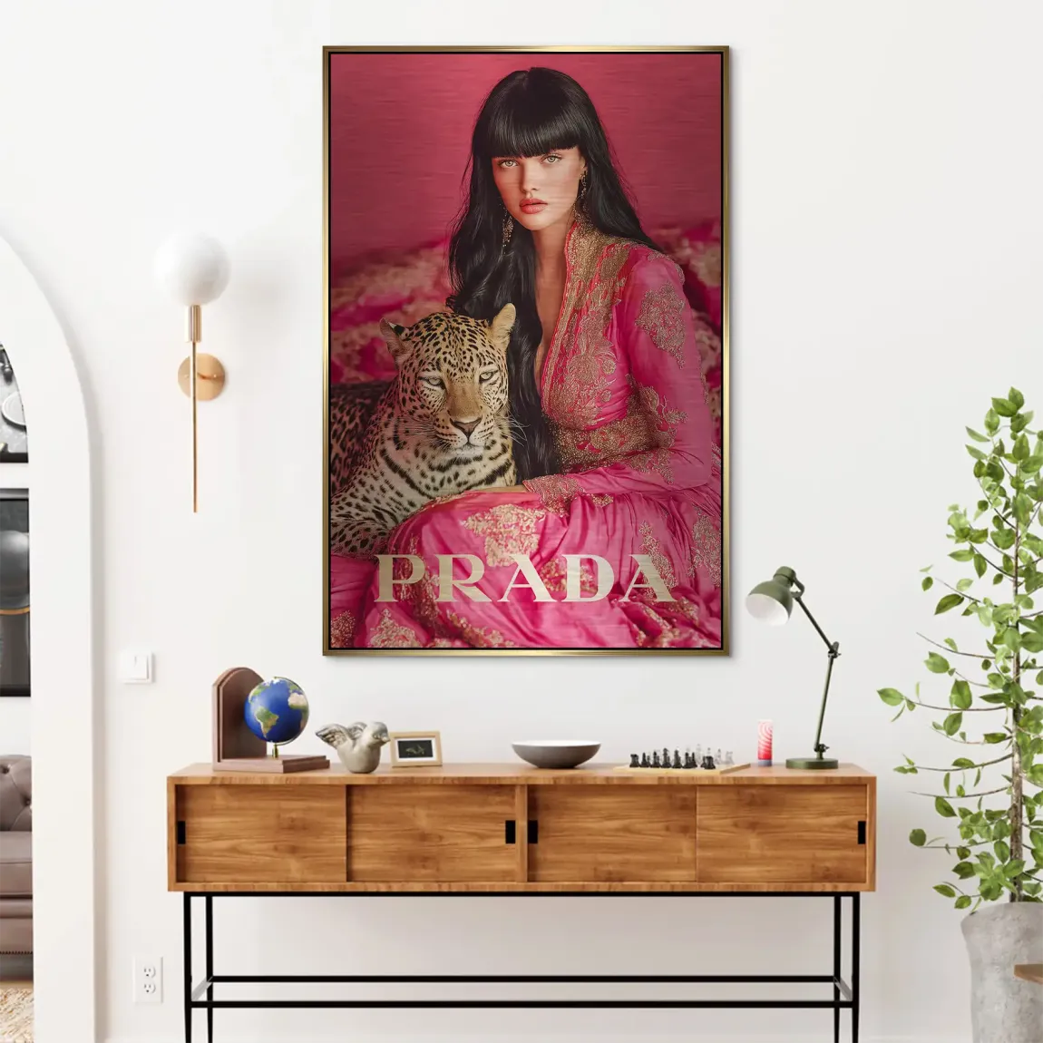 Divine Elegance Alu Dibond Bild gebürstet