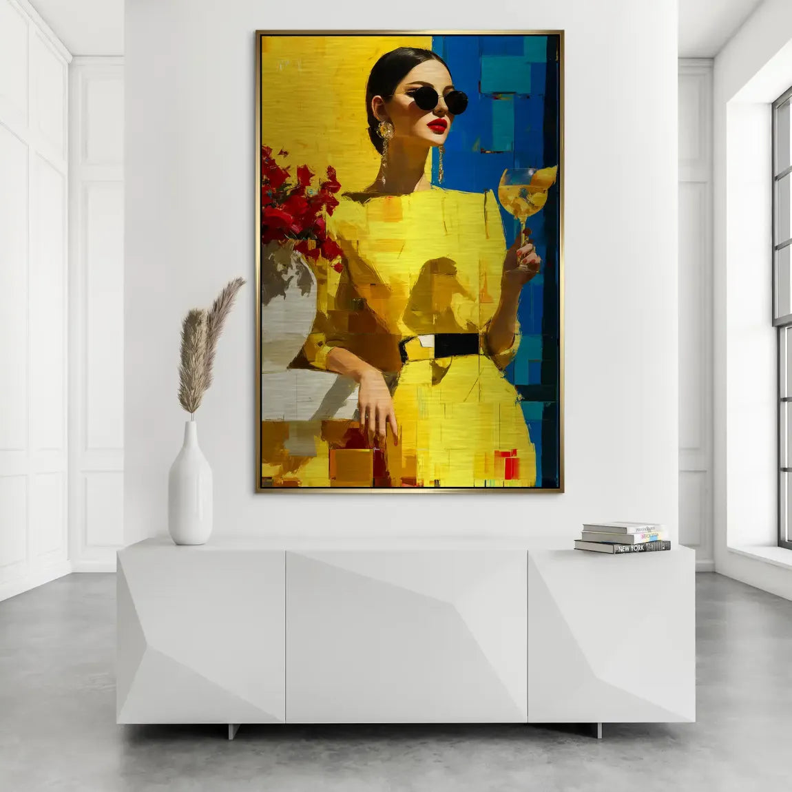 Riviera Elegance Alu Dibond Bild gebürstet INGALERIE