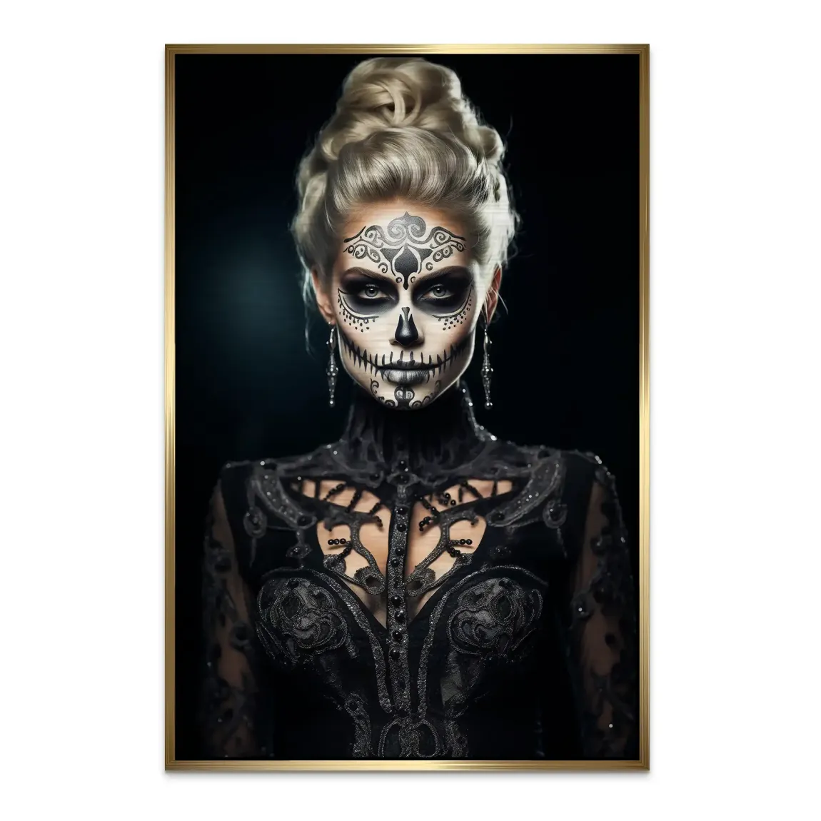 Queen of Shadows Alu Dibond Bild gebürstet - INGALERIE | Dein Onlineshop für moderne Wandbilder