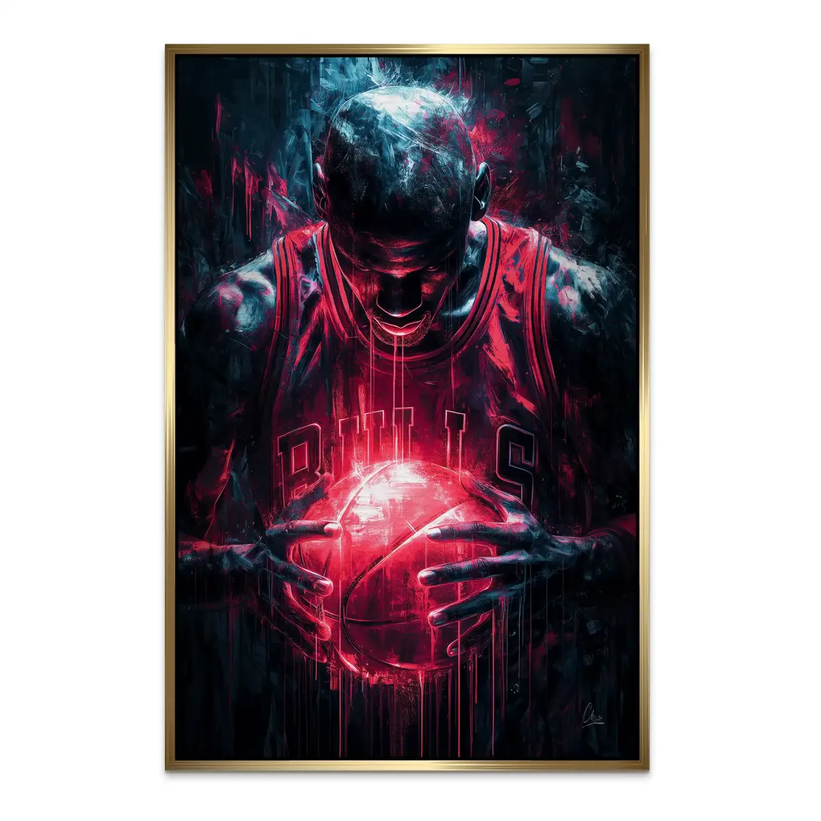 Spirit of Greatness Alu Dibond Bild gebürstet