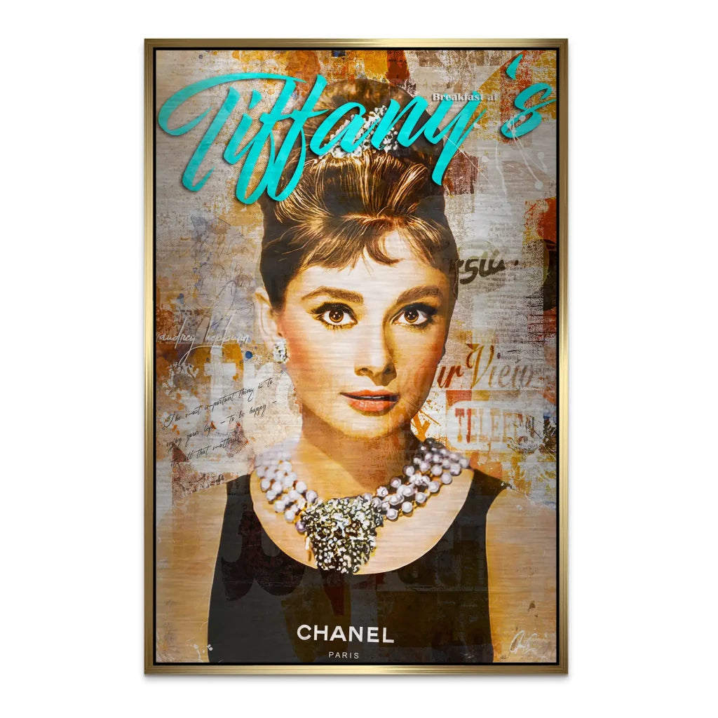 Audrey Tiffany Art AluDibond Gebürstet INGALERIE