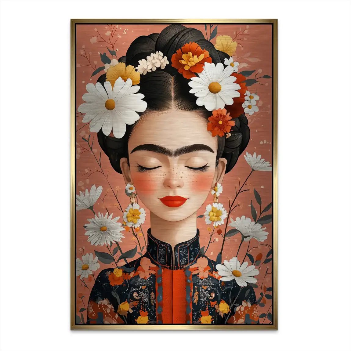 Frida Flower Nr.3 AluDibond Gebürstet INGALERIE