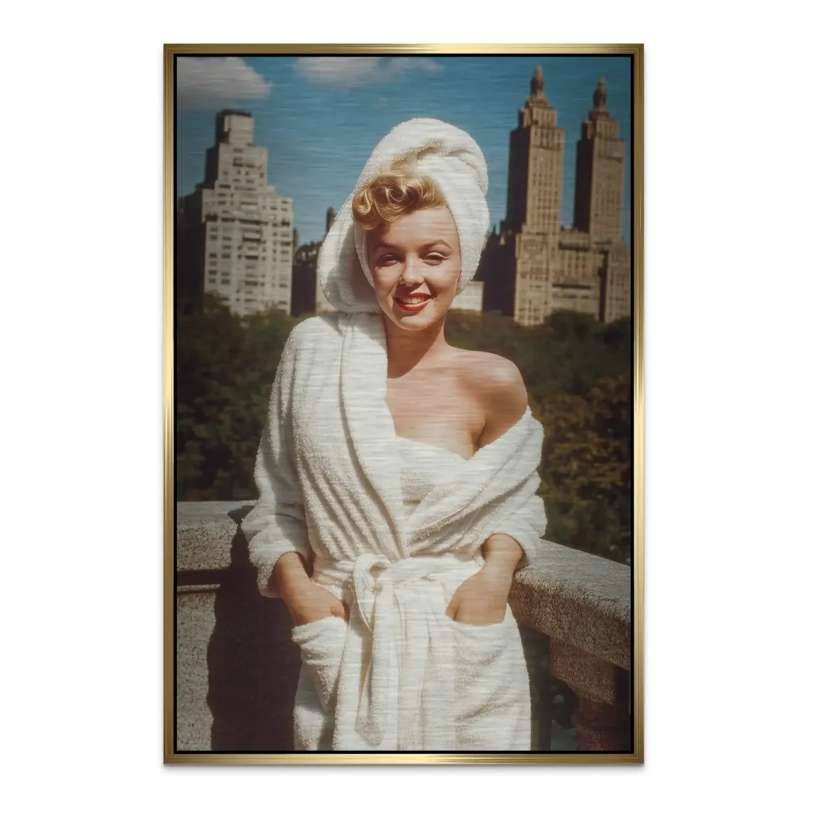 Central Park Charm Alu Dibond Bild gebürstet