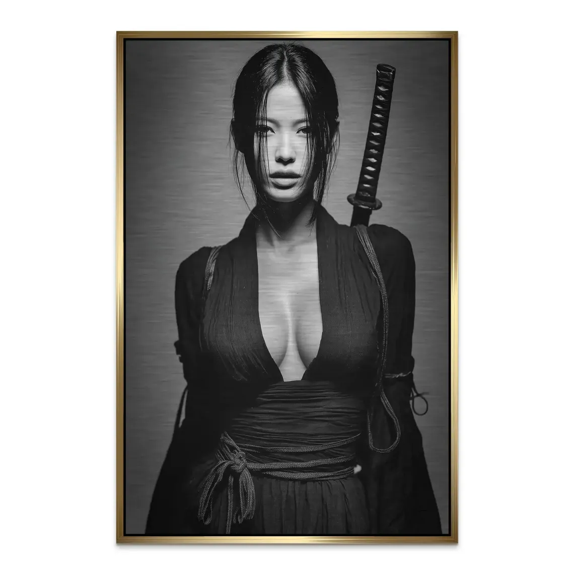 Moonblade Alu Dibond Bild gebürstet
