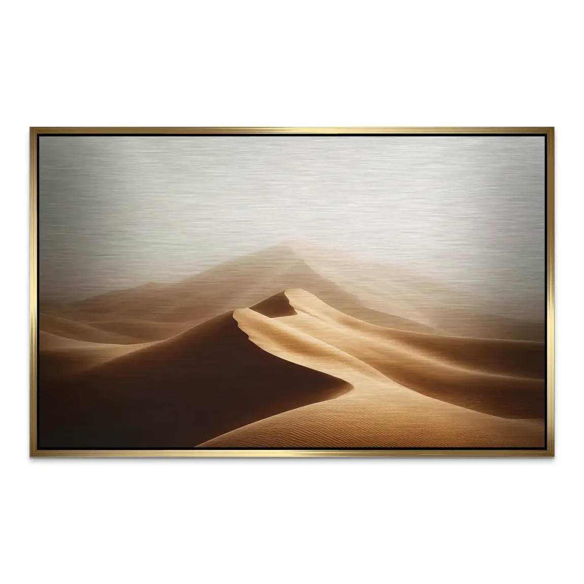 Wüstennebel AluDibond Gebürstet