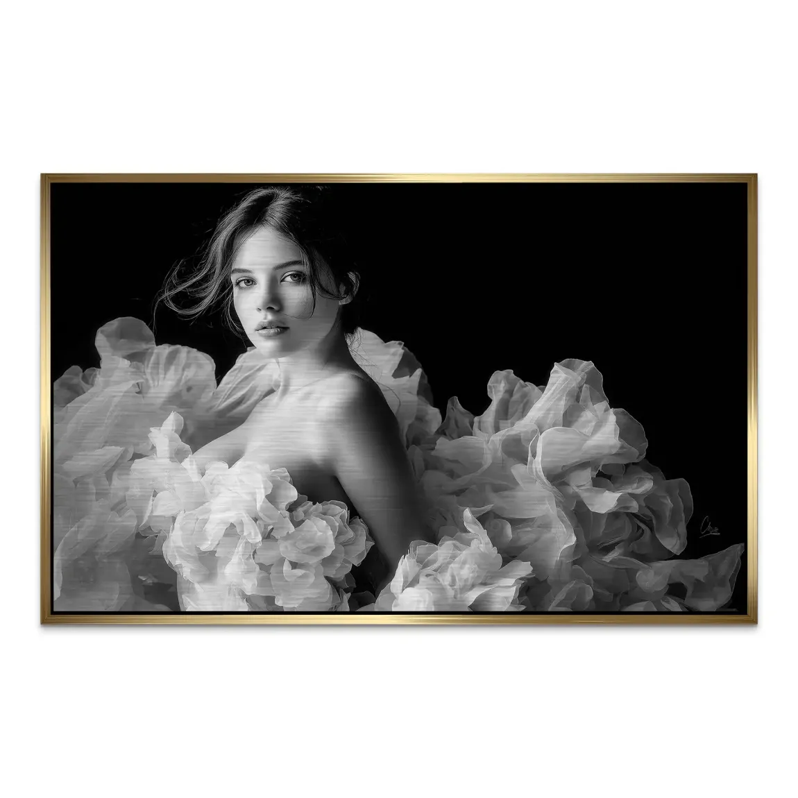 Whispering Beauty AluDibond Gebürstet