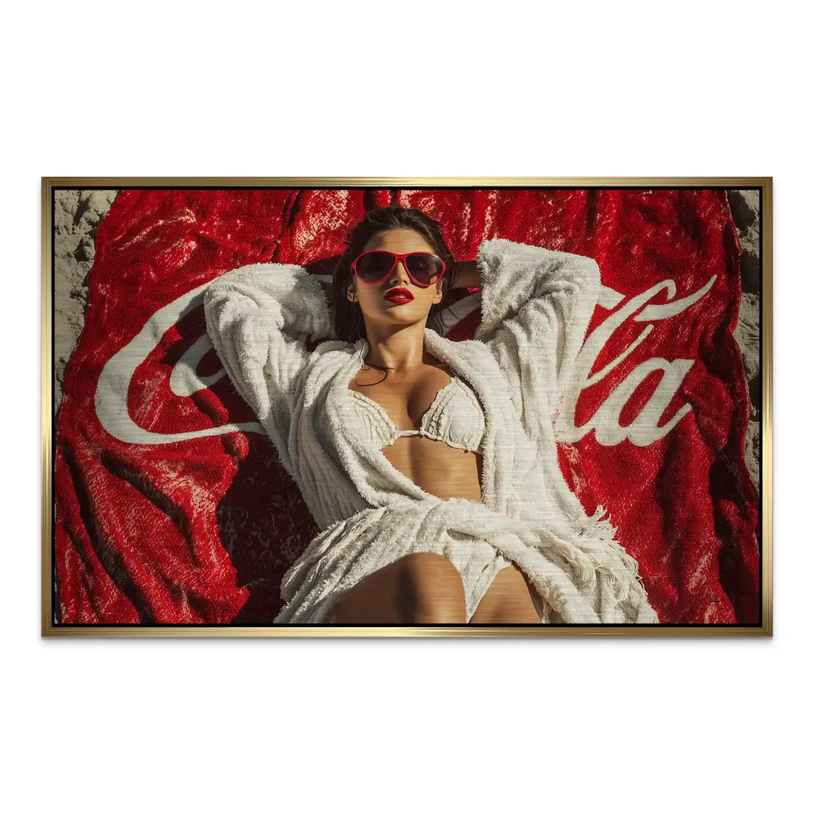 Coca Beach Dream AluDibond Gebürstet