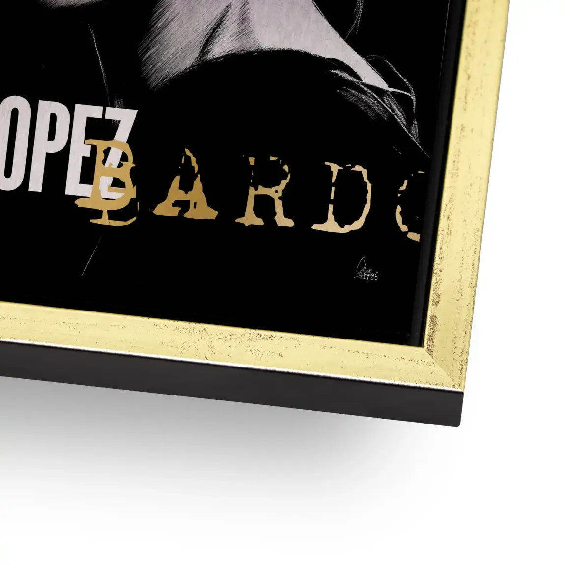 Brigitte Bardot Smoke Alu Gebürstet Bild