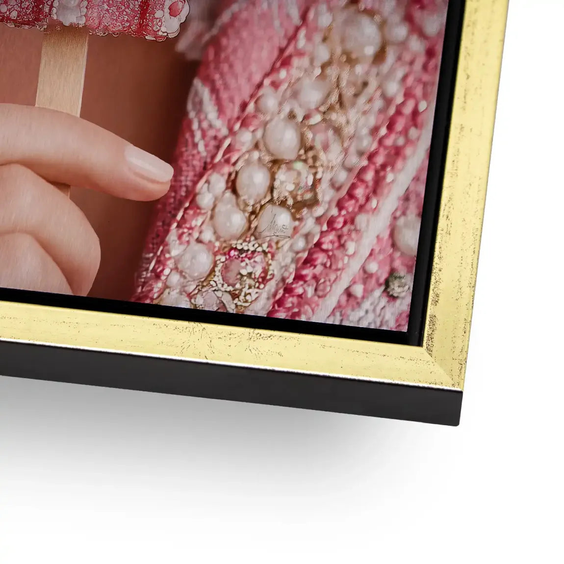 Pink Pearl Ice Couture Chanel Alu Gebürstet Bild
