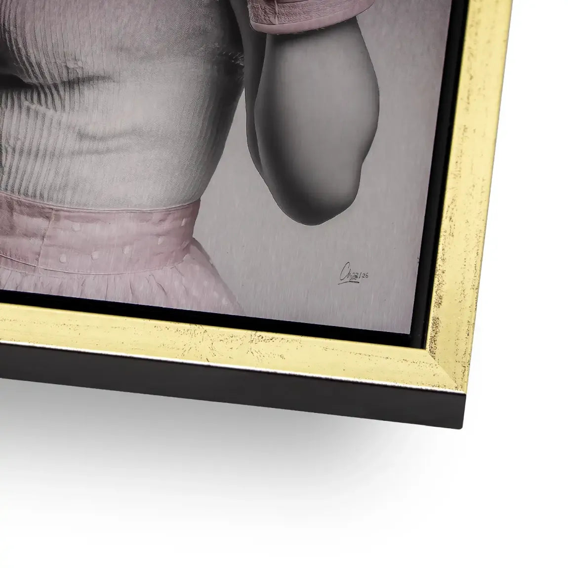 Marilyn Monroe Punch Alu Gebürstet Bild